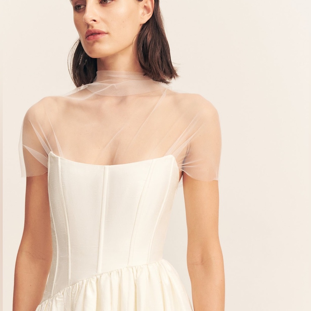 Shona Joy Cirrus Tulle Bodysuit